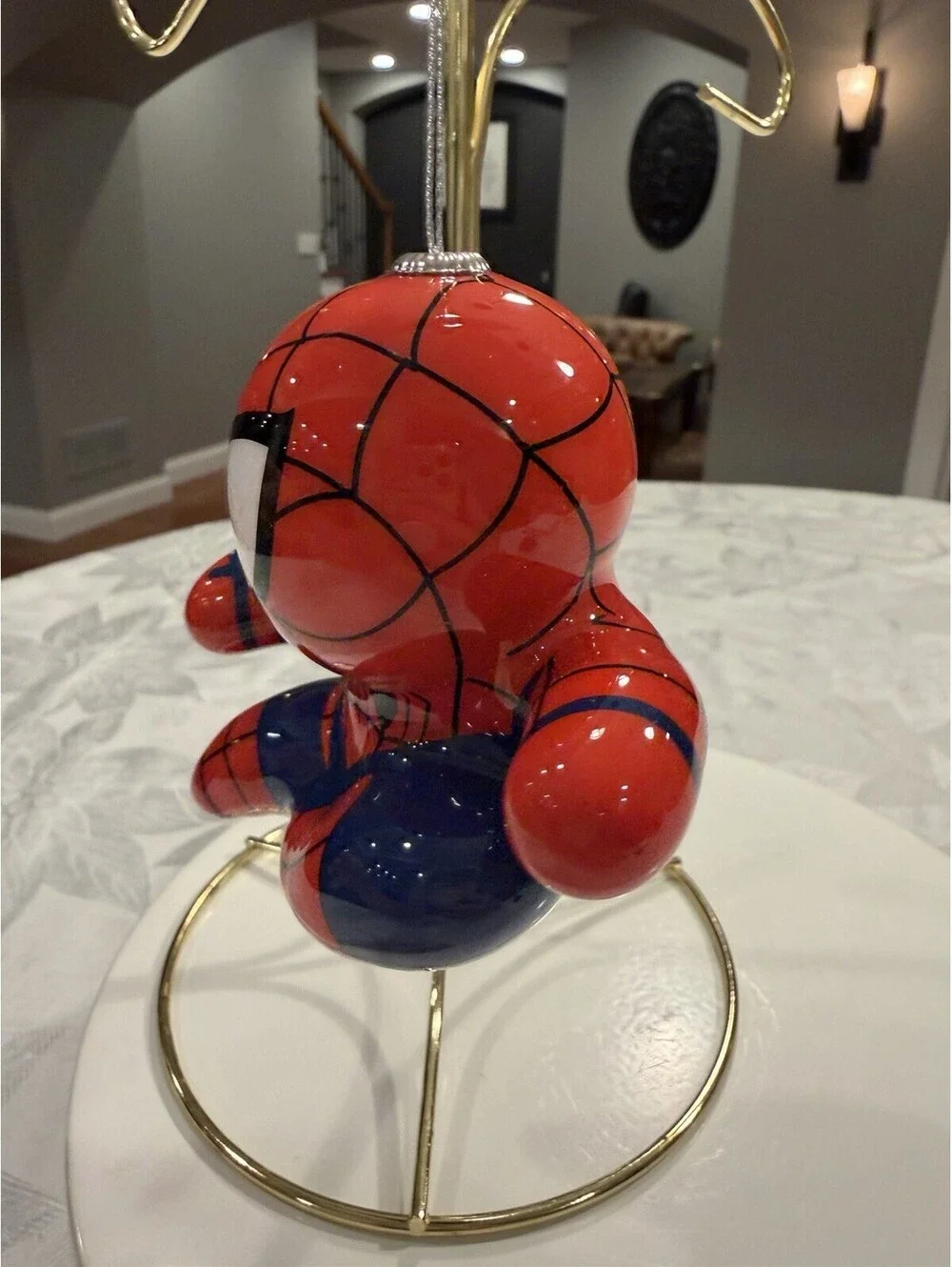 Hallmark Marvel Spider-Man Ornament Shatterproof New With Tags